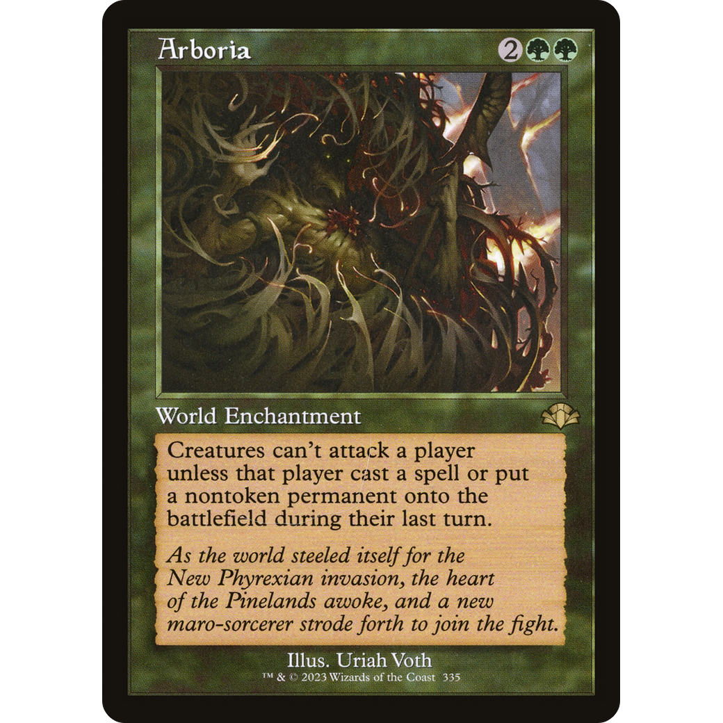 Arboria (Retro Frame) (DMR-335) - Dominaria Remastered Foil