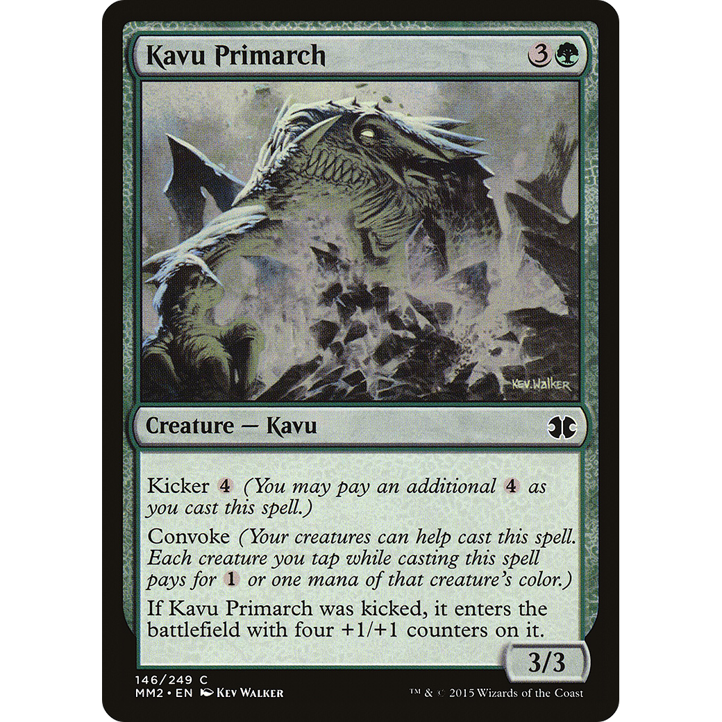 Kavu Primarch (MM2-146) - Modern Masters 2015 Foil