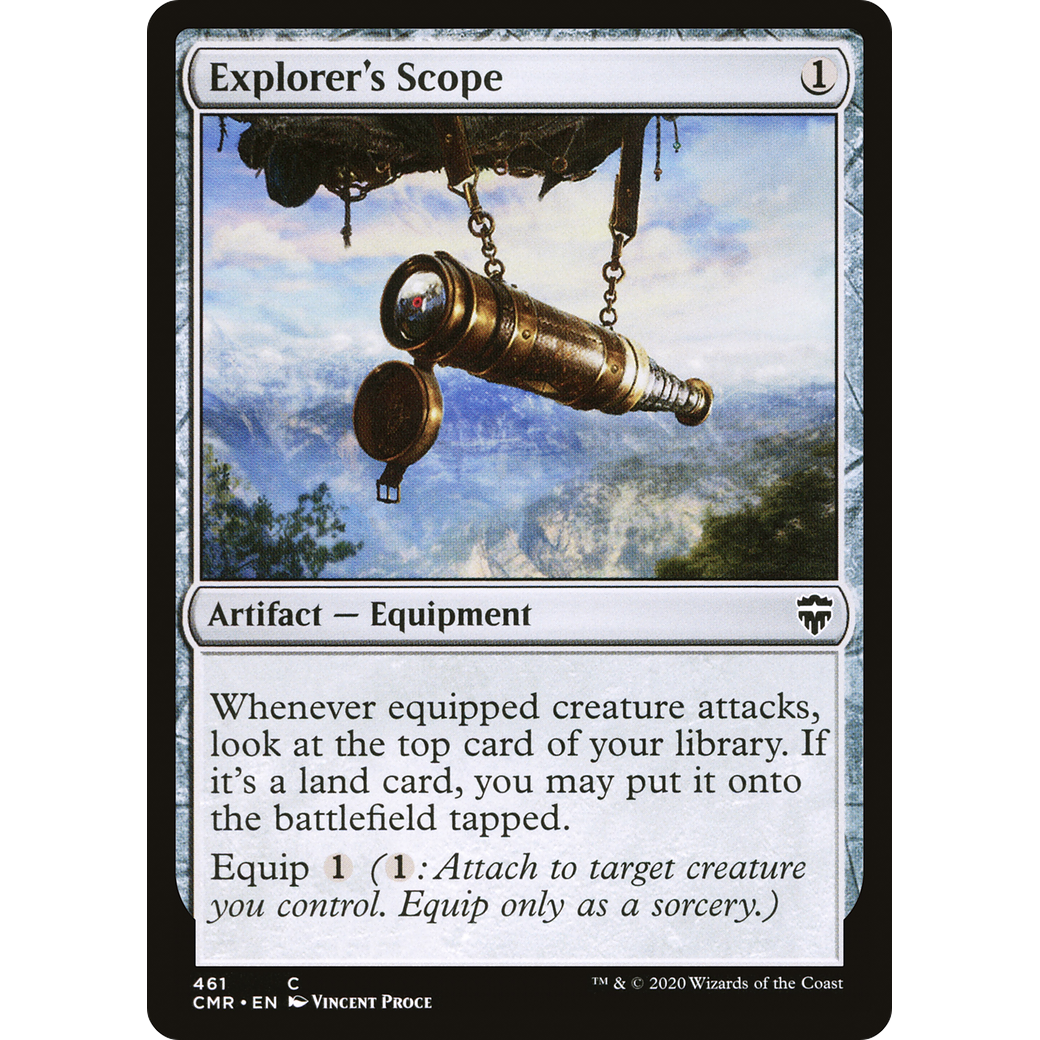 Explorer's Scope (CMR-461) - Commander Legends