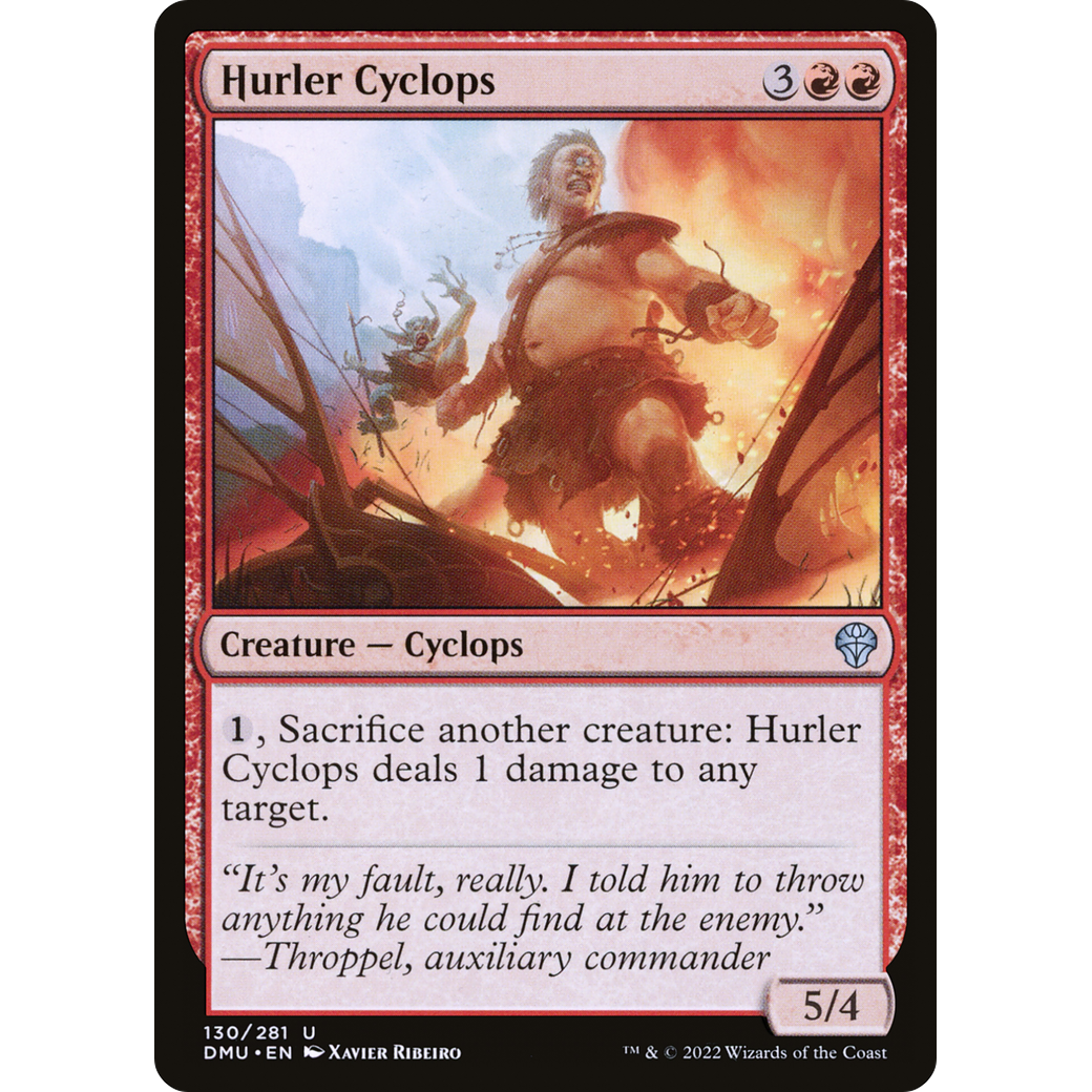 Hurler Cyclops (DMU-130) - Dominaria United