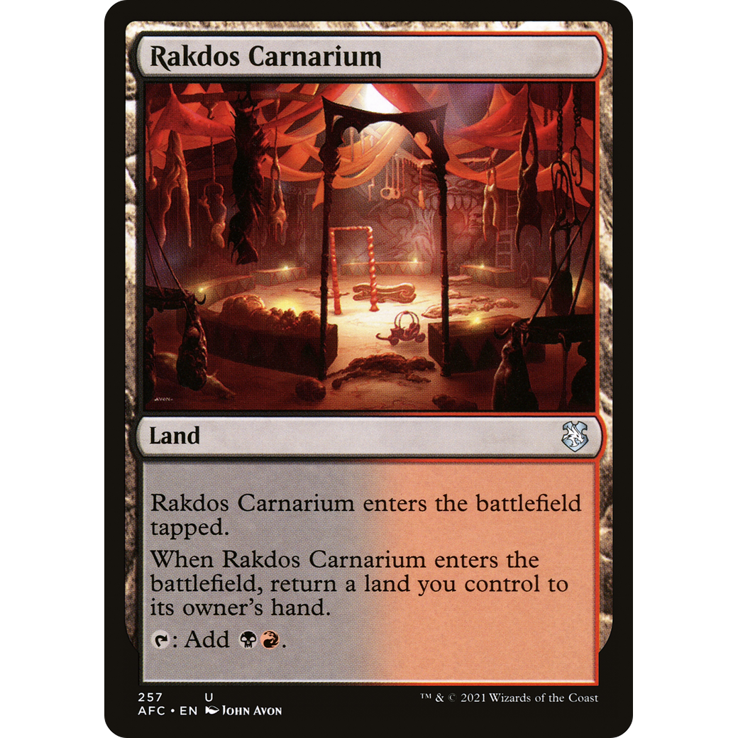 Rakdos Carnarium (AFC-257) - Forgotten Realms Commander