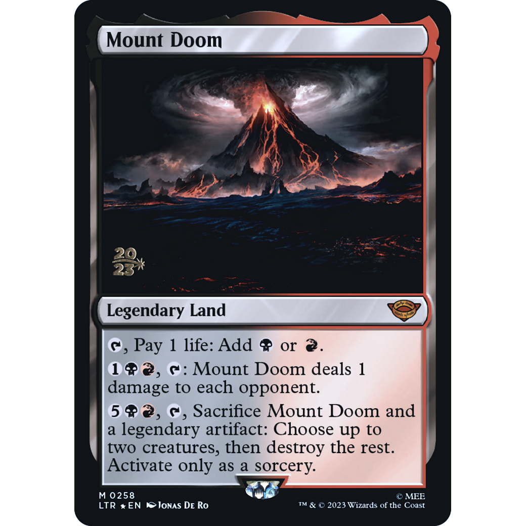 Mount Doom (PRE-258S) - Tales of Middle-earth Promos Foil