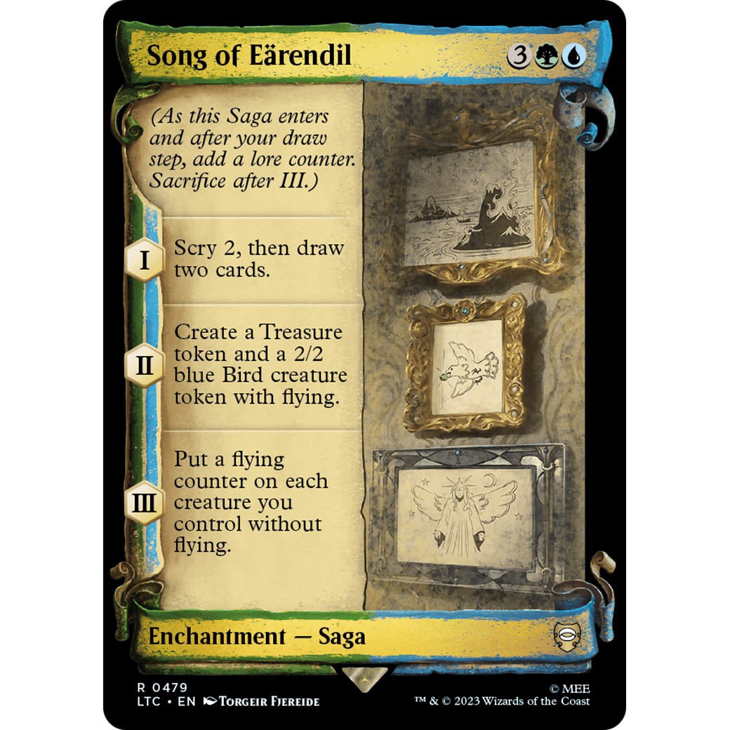Song of Eärendil (LTC-479) - Tales of Middle-earth Commander: (Showcase)