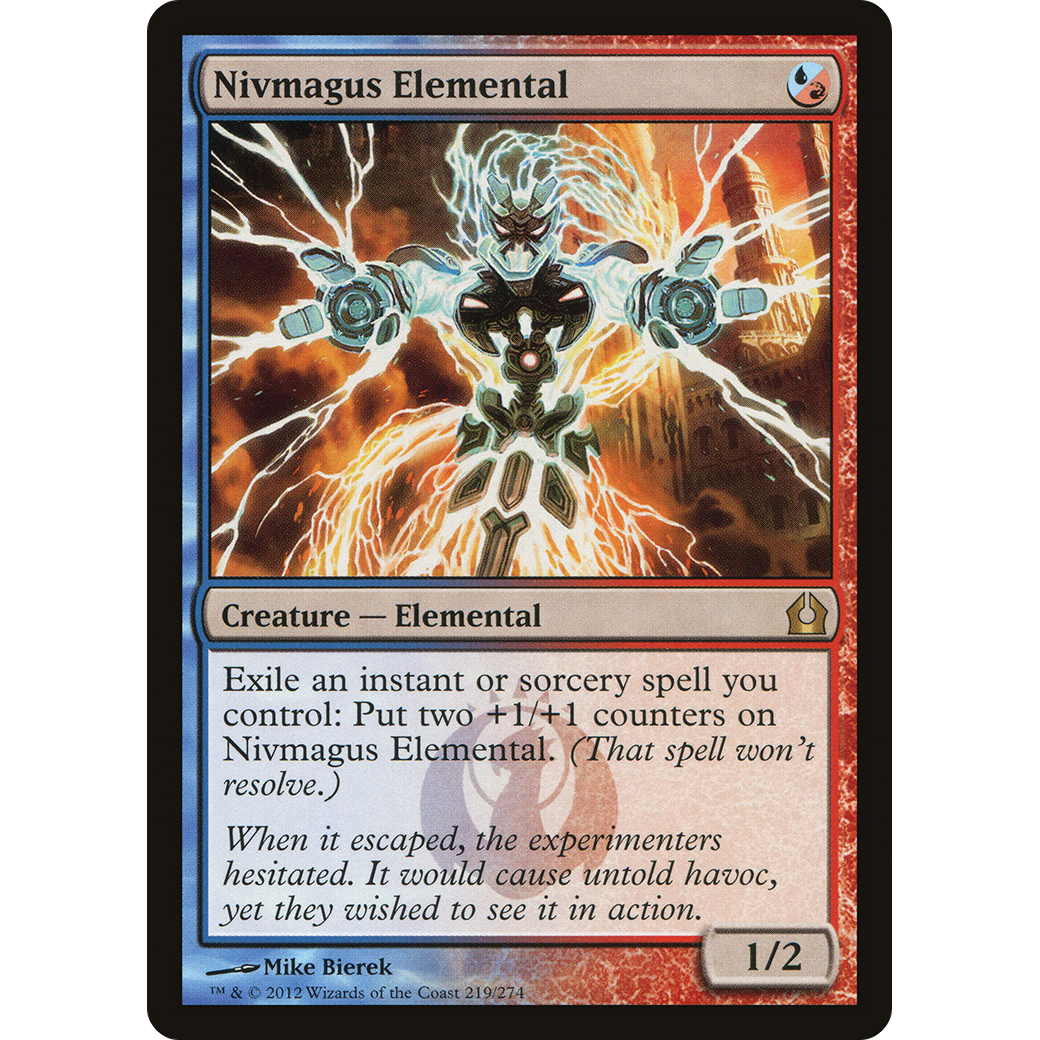 Nivmagus Elemental (RTR-219) - Return to Ravnica Foil