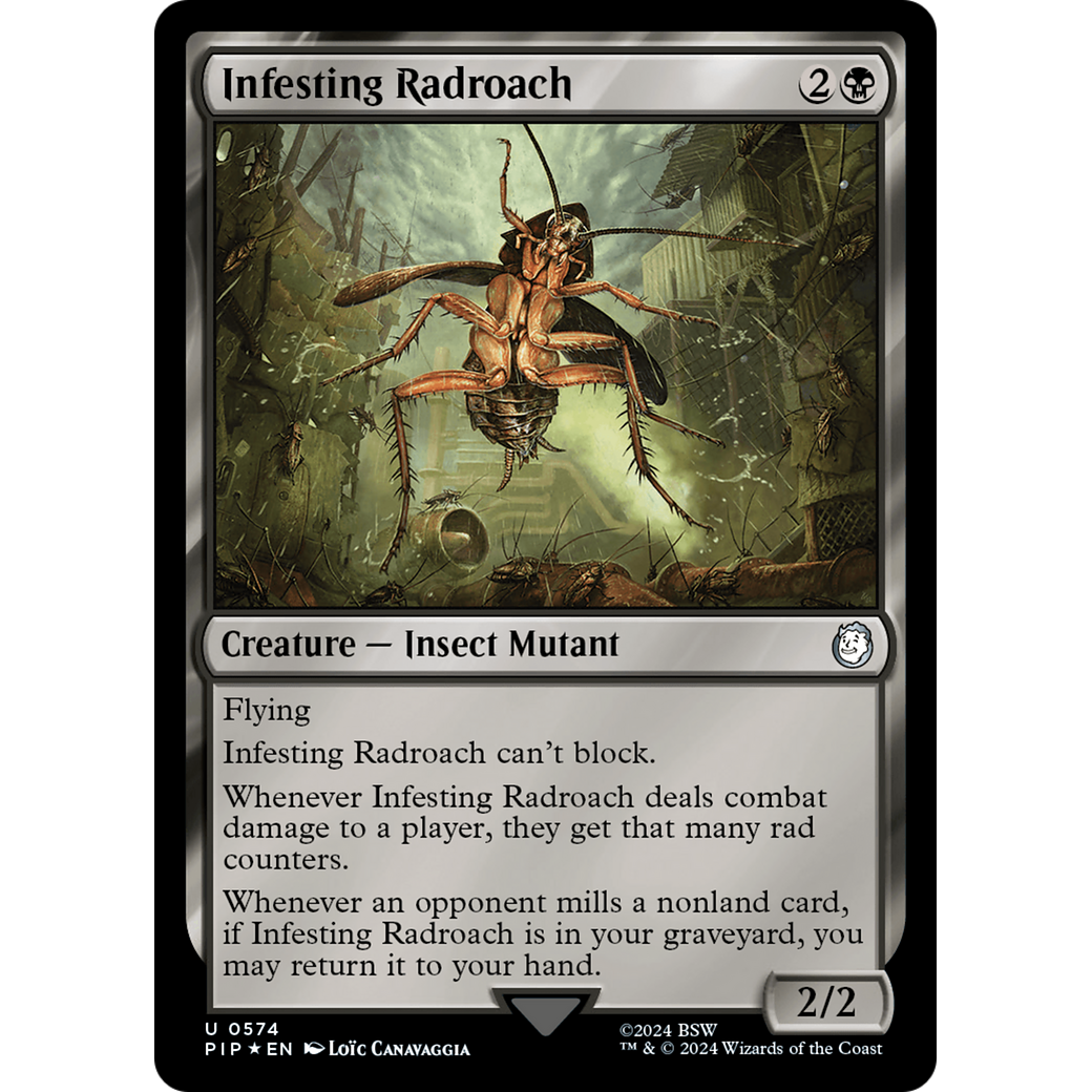Infesting Radroach (PIP-574) - Fallout Foil