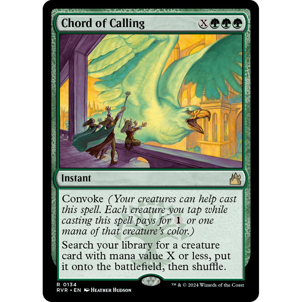 Chord of Calling (RVR-134) - Ravnica Remastered Foil