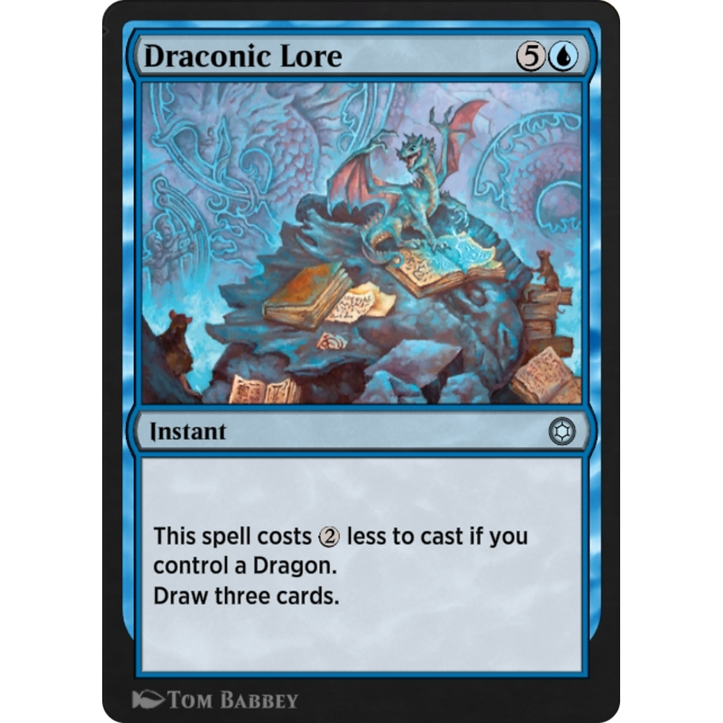 Draconic Lore (HBG-116) - Alchemy Horizons: Baldur's Gate