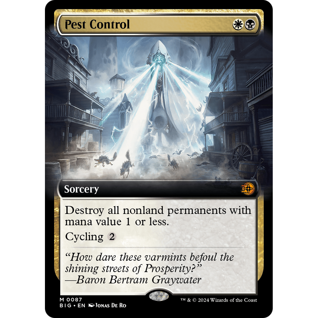 Pest Control (Extended Art) (BIG-087) - The Big Score: (Extended Art)