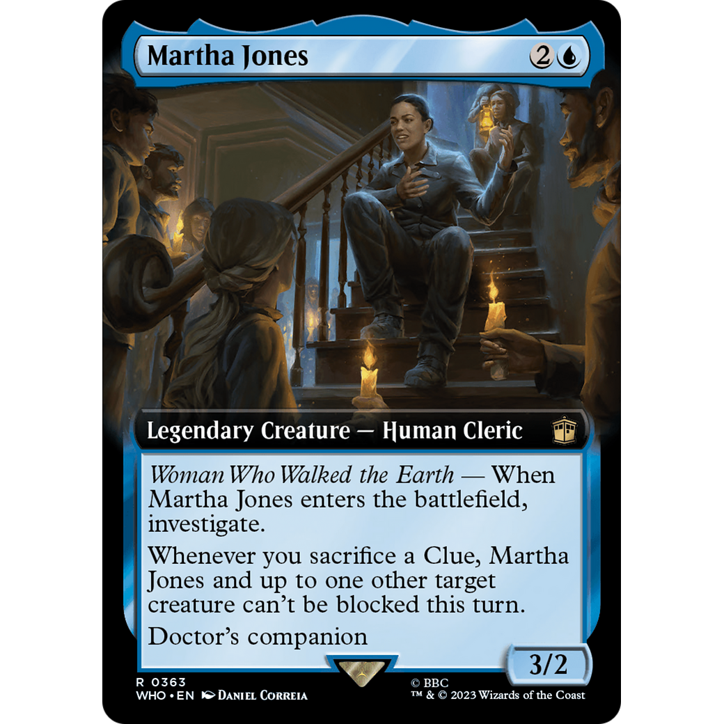 Martha Jones (Extended Art) (WHO-363) - Doctor Who: (Extended Art) Foil