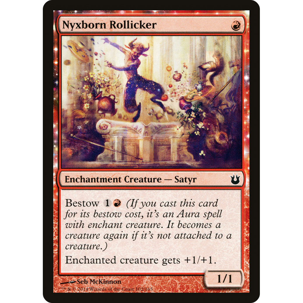 Nyxborn Rollicker (BNG-102) - Born of the Gods: (enchantment)