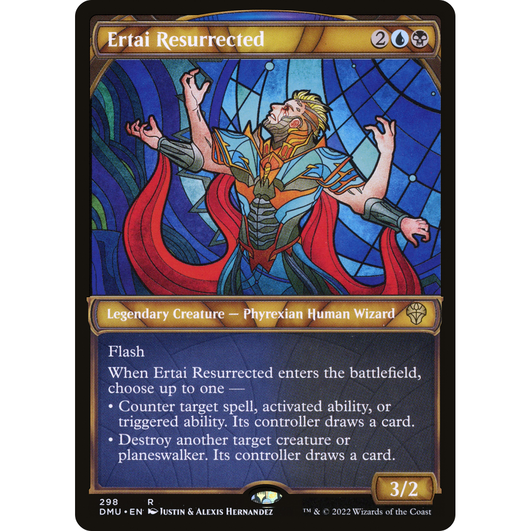 Ertai Resurrected (Showcase) (DMU-298) - Dominaria United: (Showcase) Foil
