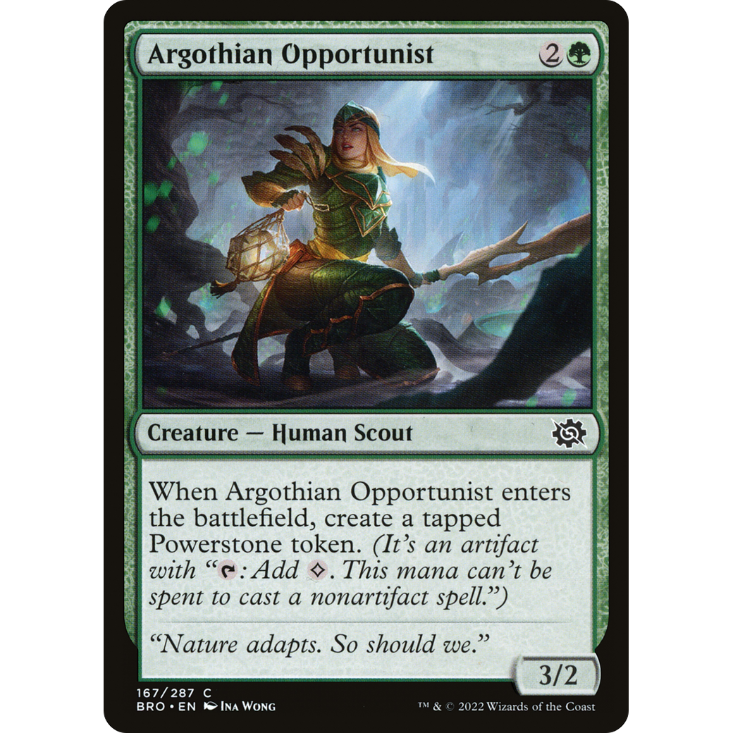 Argothian Opportunist (BRO-167) - The Brothers' War