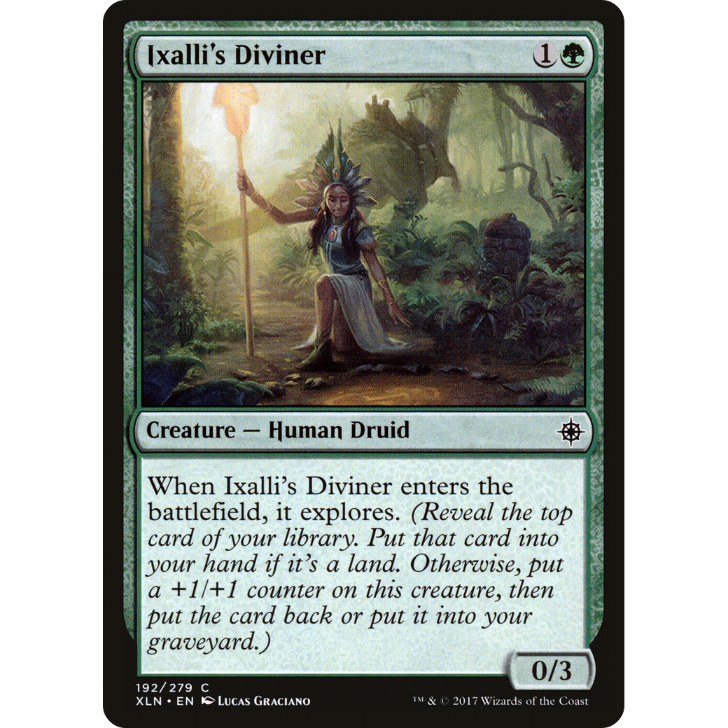 Ixalli's Diviner (XLN-192) - Ixalan Foil