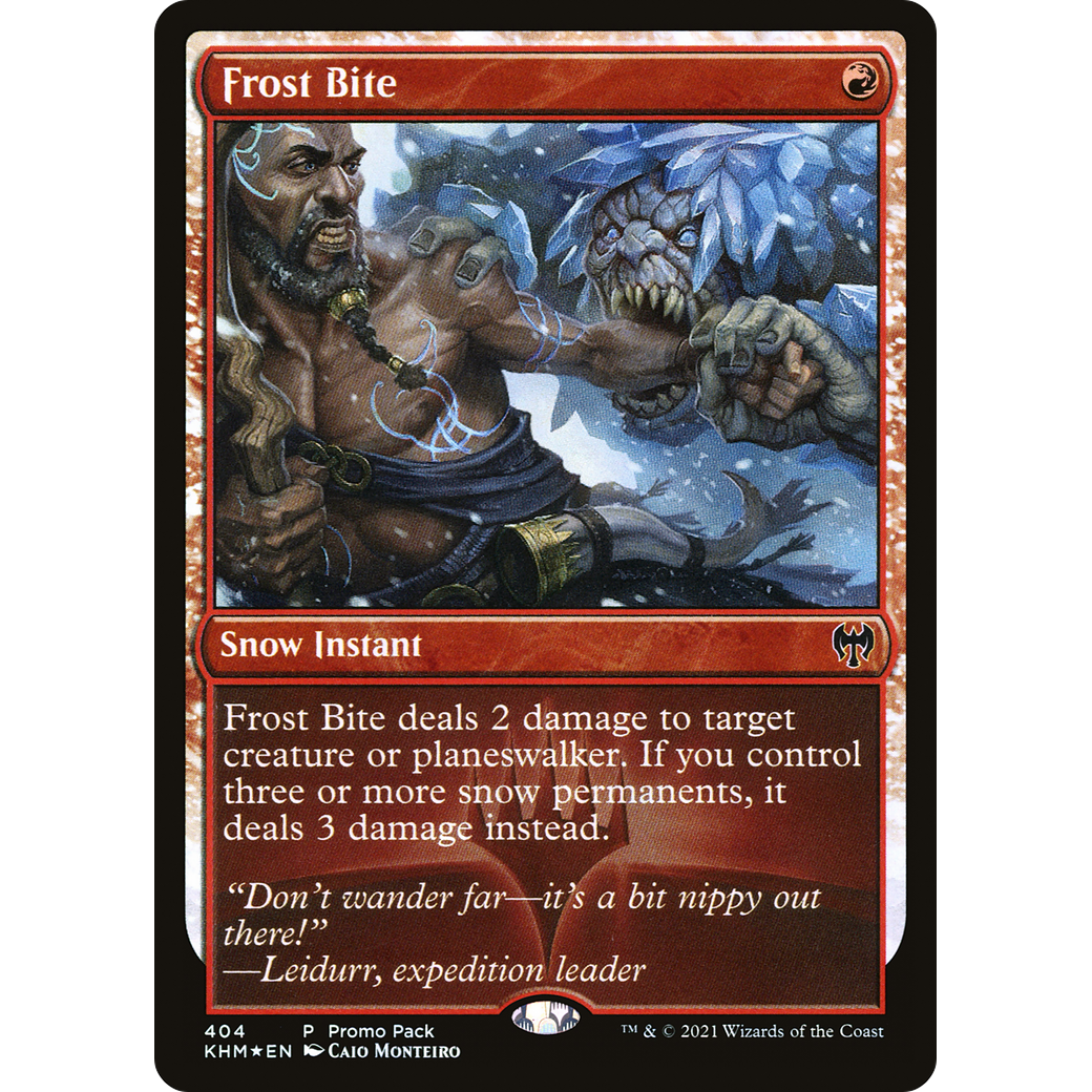 Frost Bite (PPKHM-404) - Kaldheim: (snow)