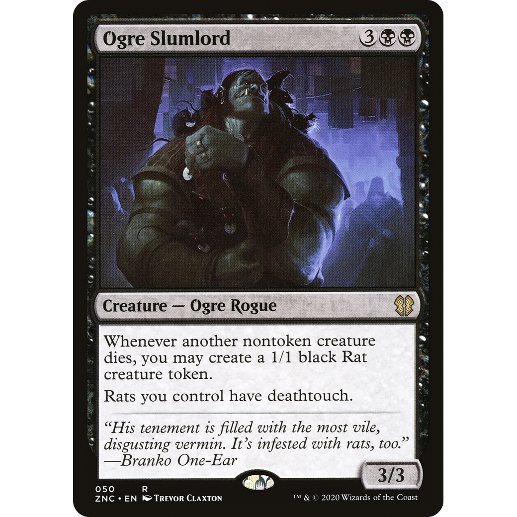 Ogre Slumlord (ZNC-050) - Zendikar Rising Commander