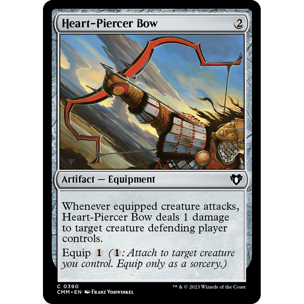 Heart-Piercer Bow (CMM-390) - Commander Masters Foil