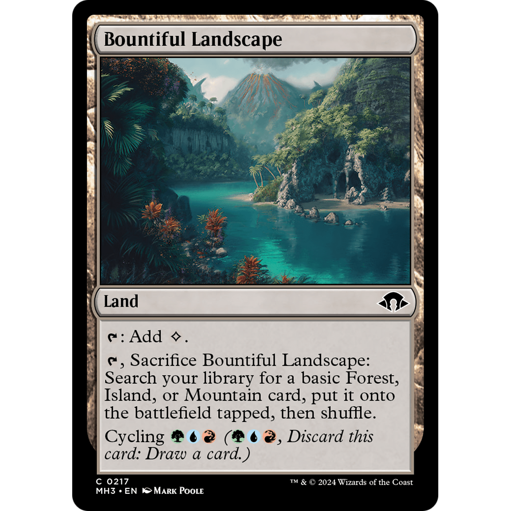 Bountiful Landscape (MH3-217) - Modern Horizons 3