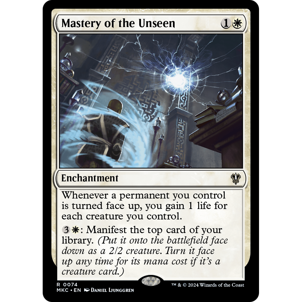 Mastery of the Unseen (MKC-074) - Murders at Karlov Manor Commander