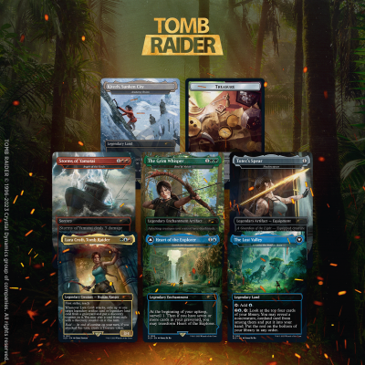 Magic the Gathering: Secret Lair x Tomb Raider