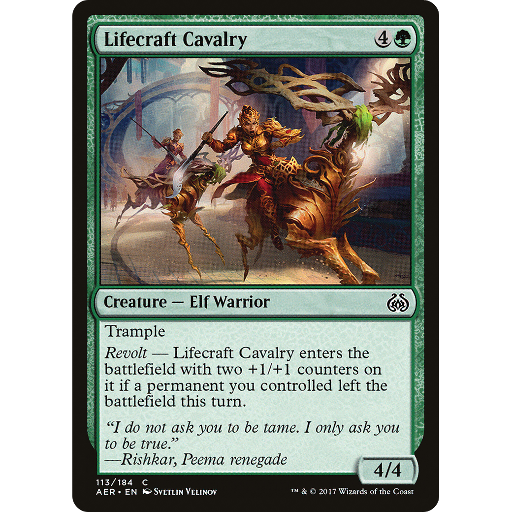 Lifecraft Cavalry (AER-113) - Aether Revolt Foil