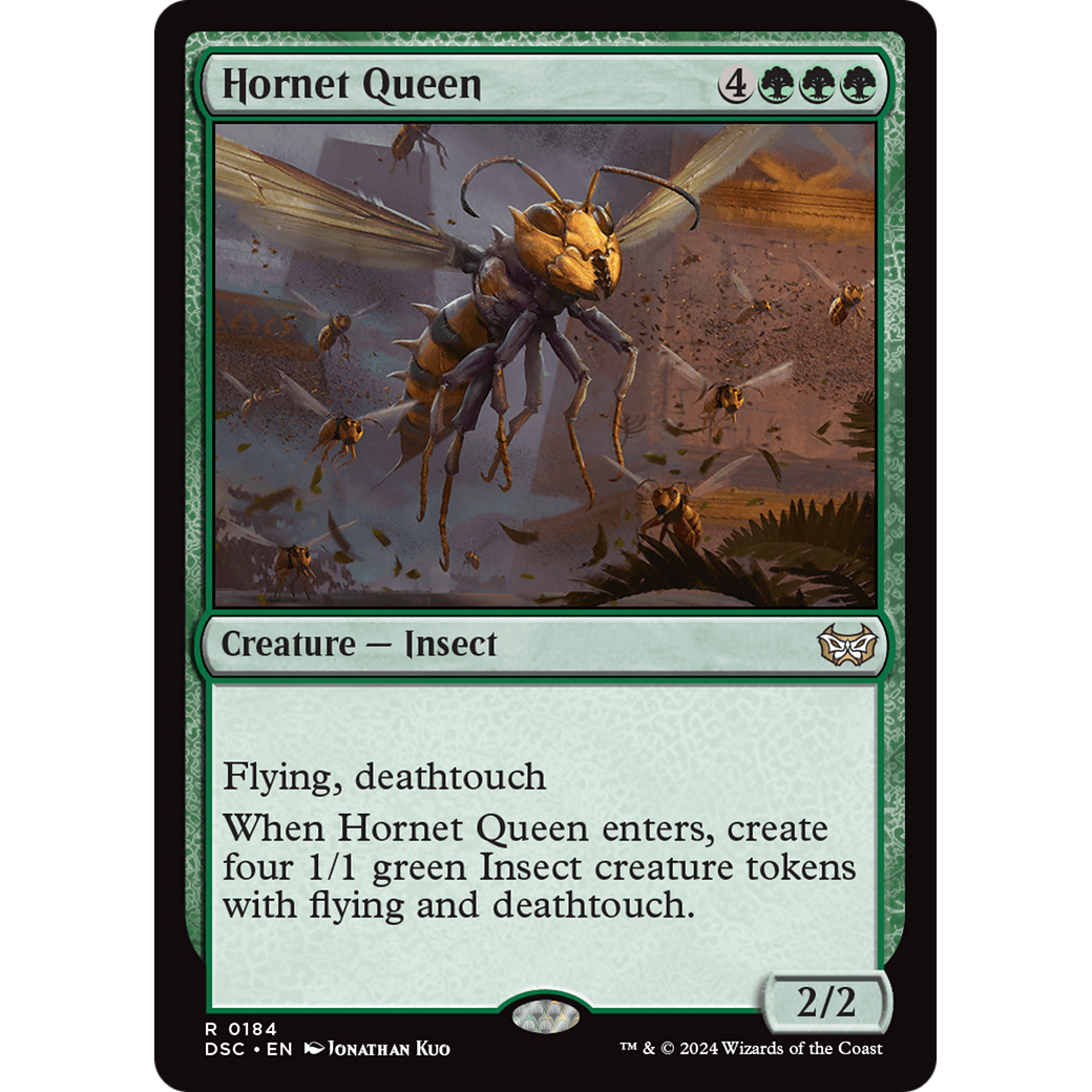 Hornet Queen (DSC-184) - Duskmourn: House of Horror Commander