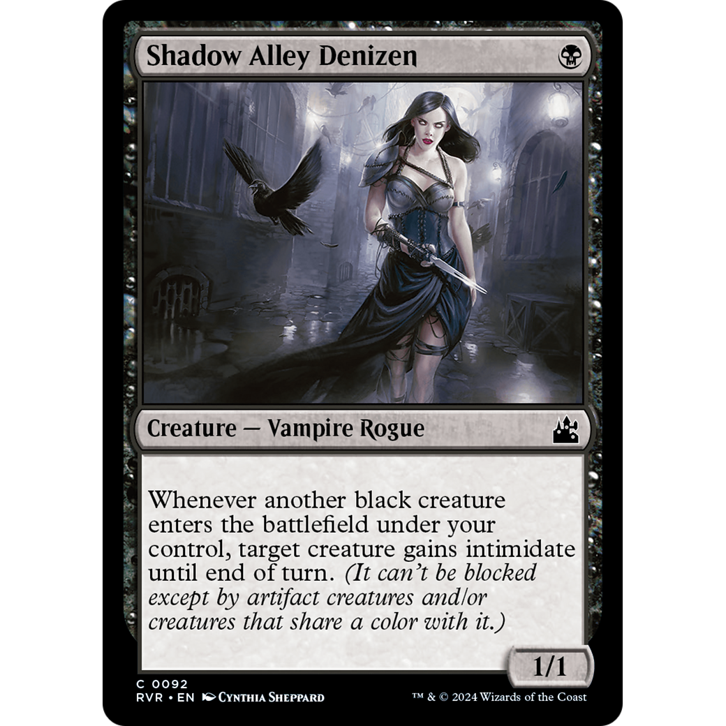 Shadow Alley Denizen (RVR-092) - Ravnica Remastered Foil