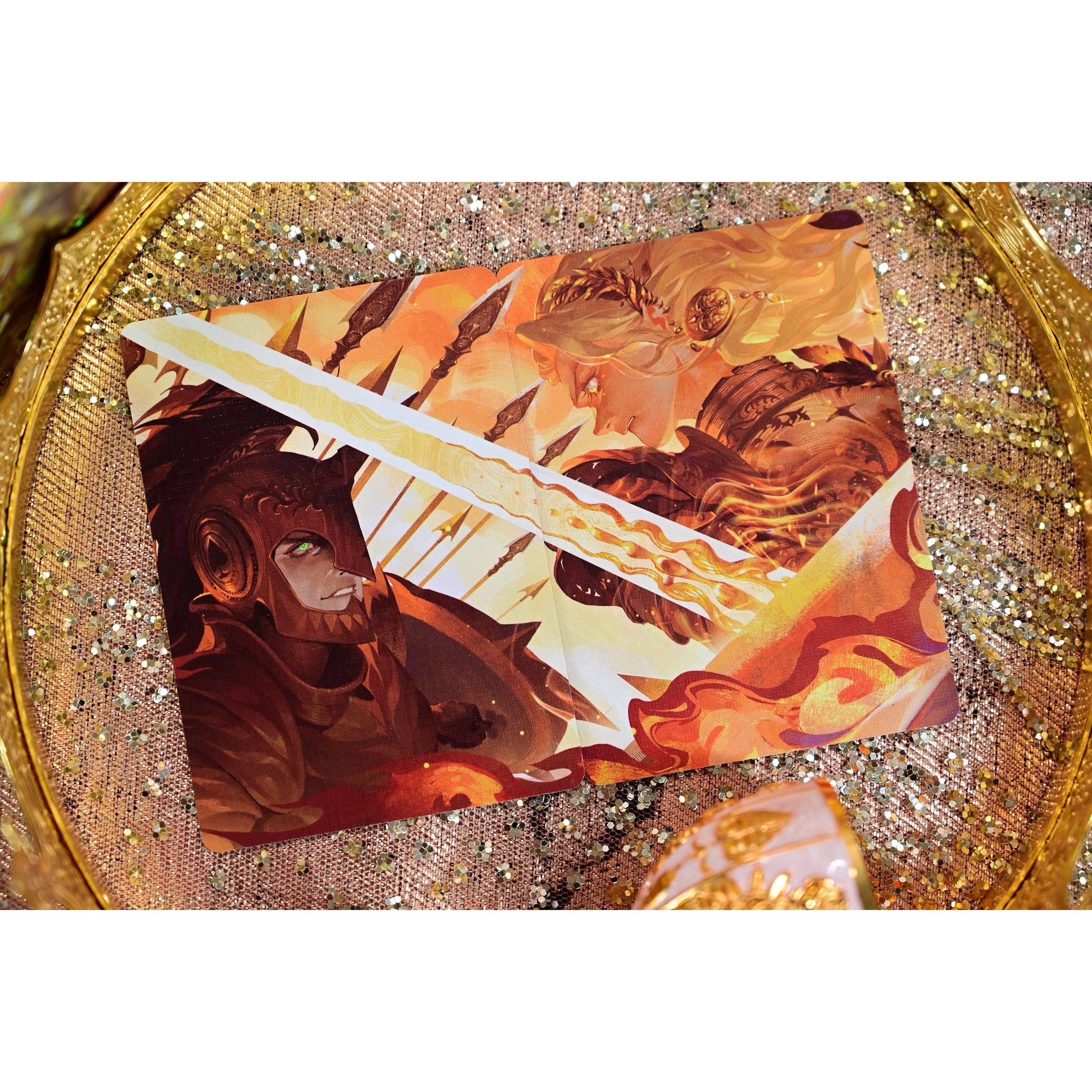 King Arthur Playing Cards V2: Excalibur: Golden Dawn (Standard)