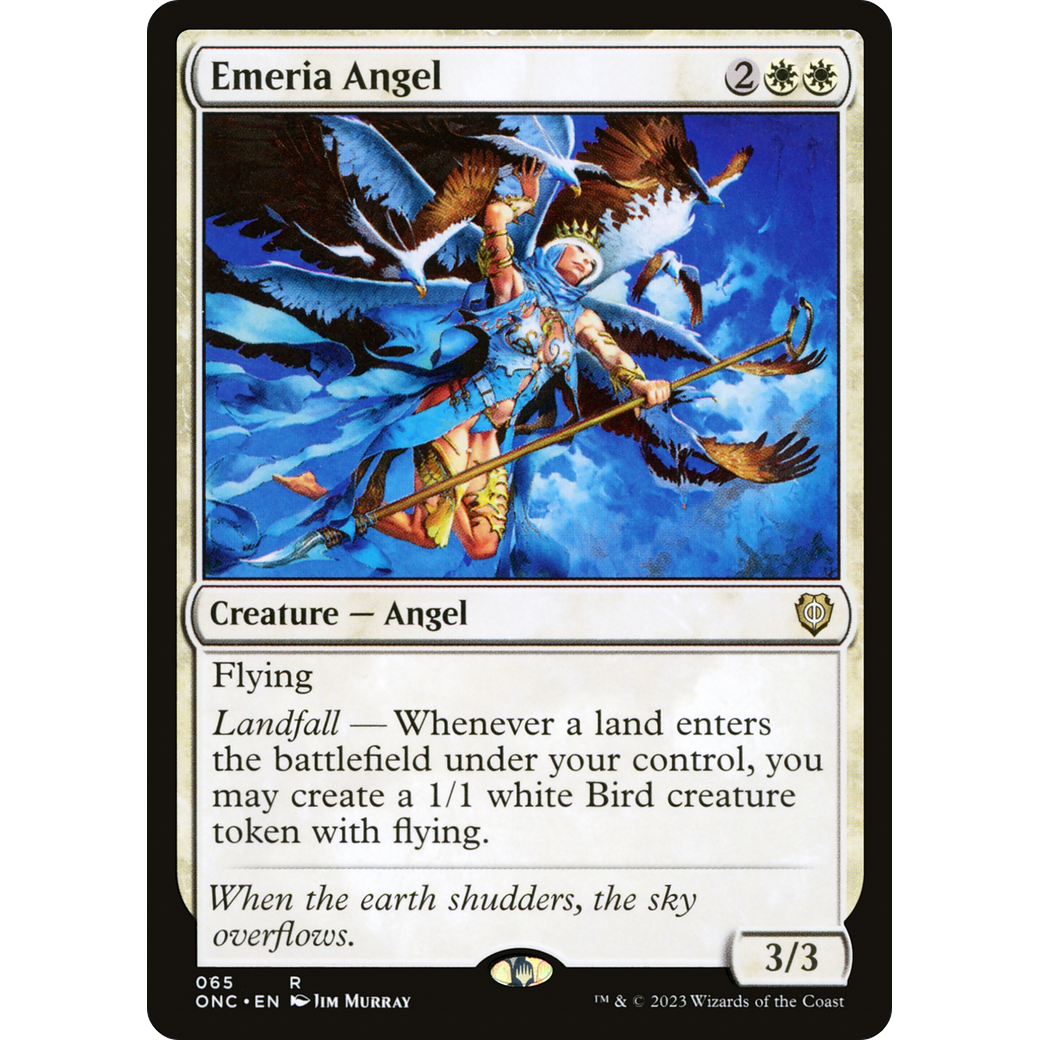 Emeria Angel (ONC-065) - Phyrexia: All Will Be One Commander