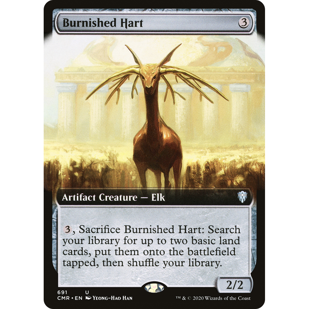 Burnished Hart (Extended Art) (CMR-691) - Commander Legends: (Extended Art) Foil
