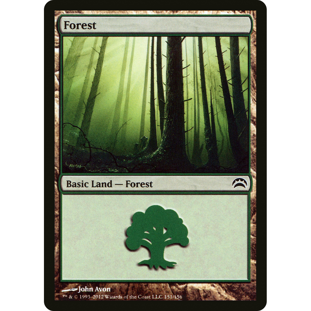 Forest (151) (PC2-151) - Planechase 2012 Foil