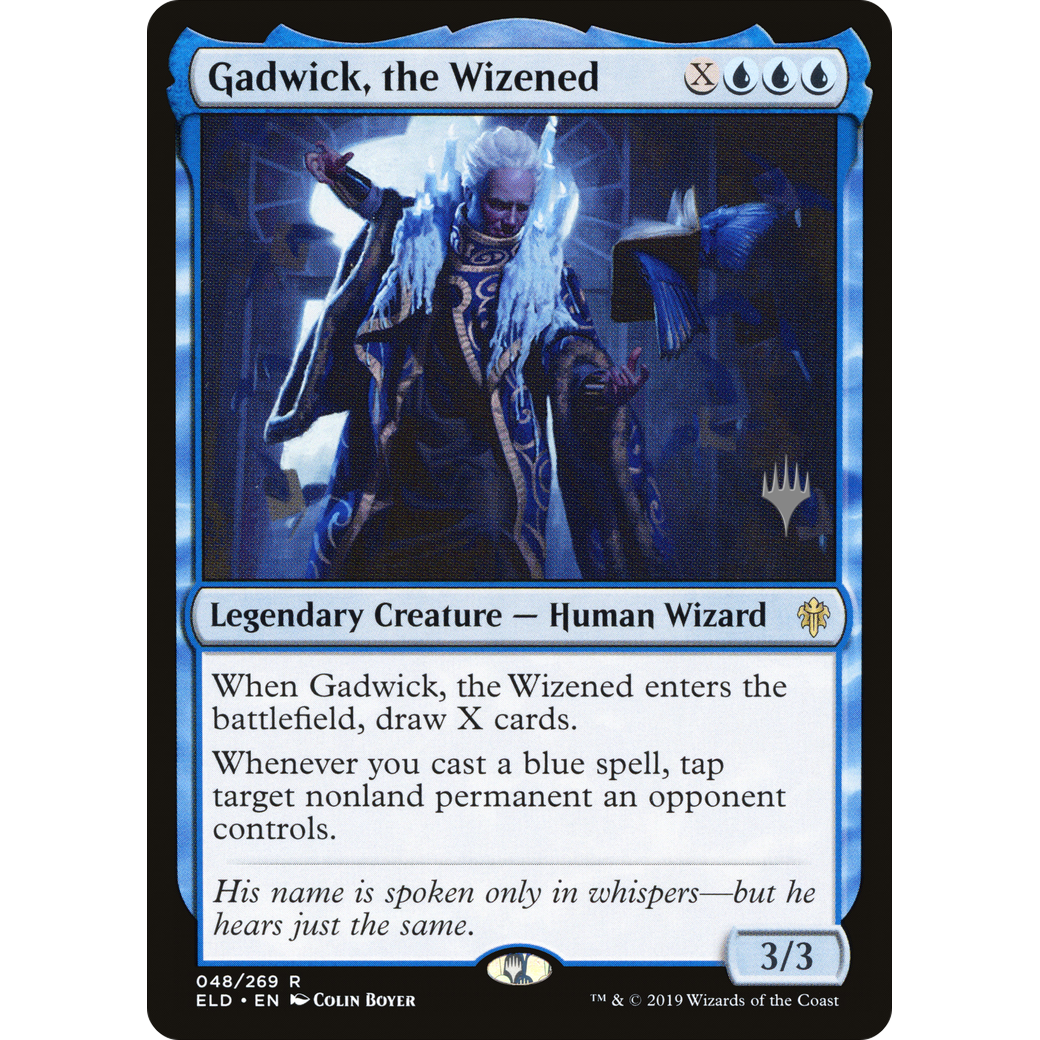 Gadwick, the Wizened (PPELD-048) - Throne of Eldraine Promos Foil