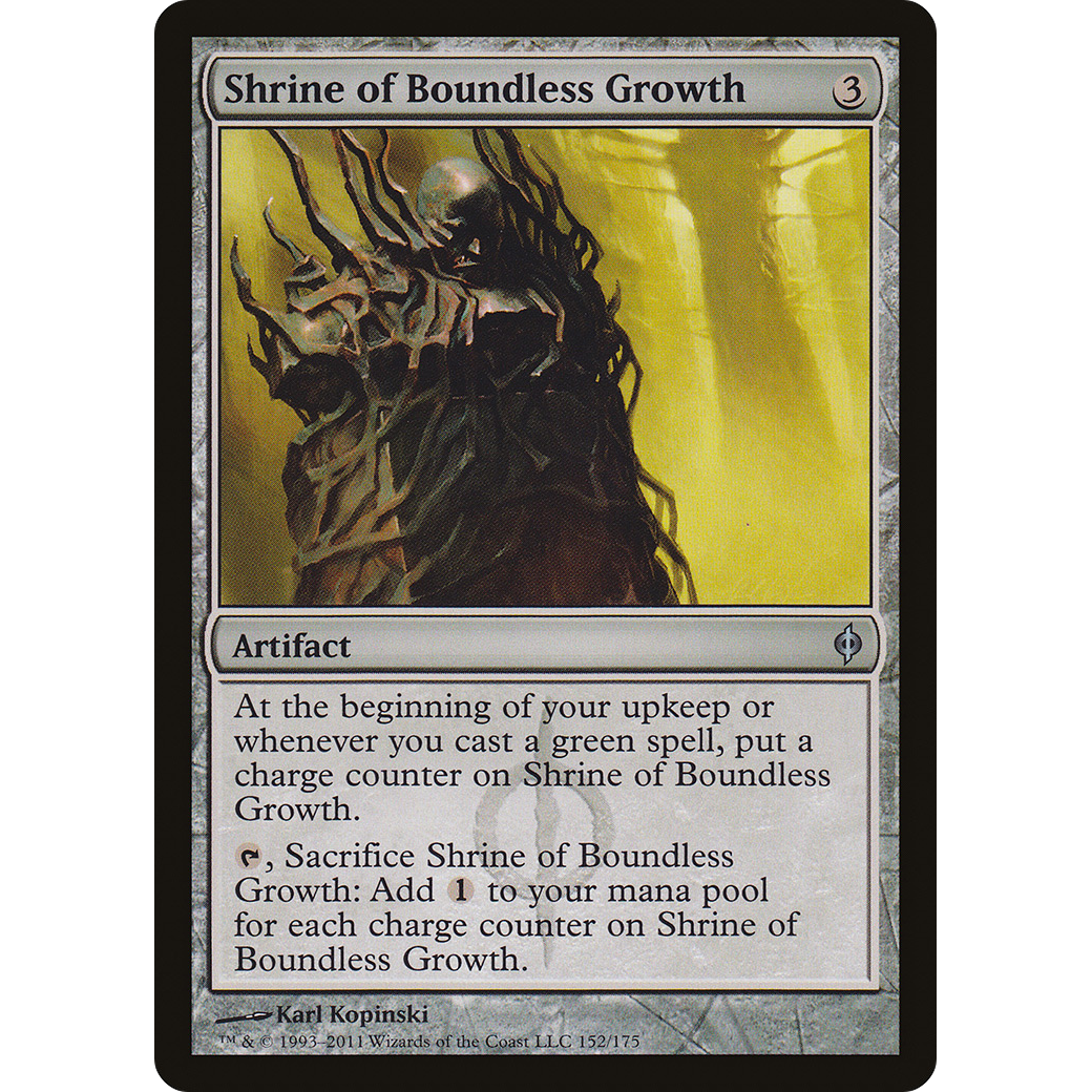 Shrine of Boundless Growth (NPH-152) - New Phyrexia