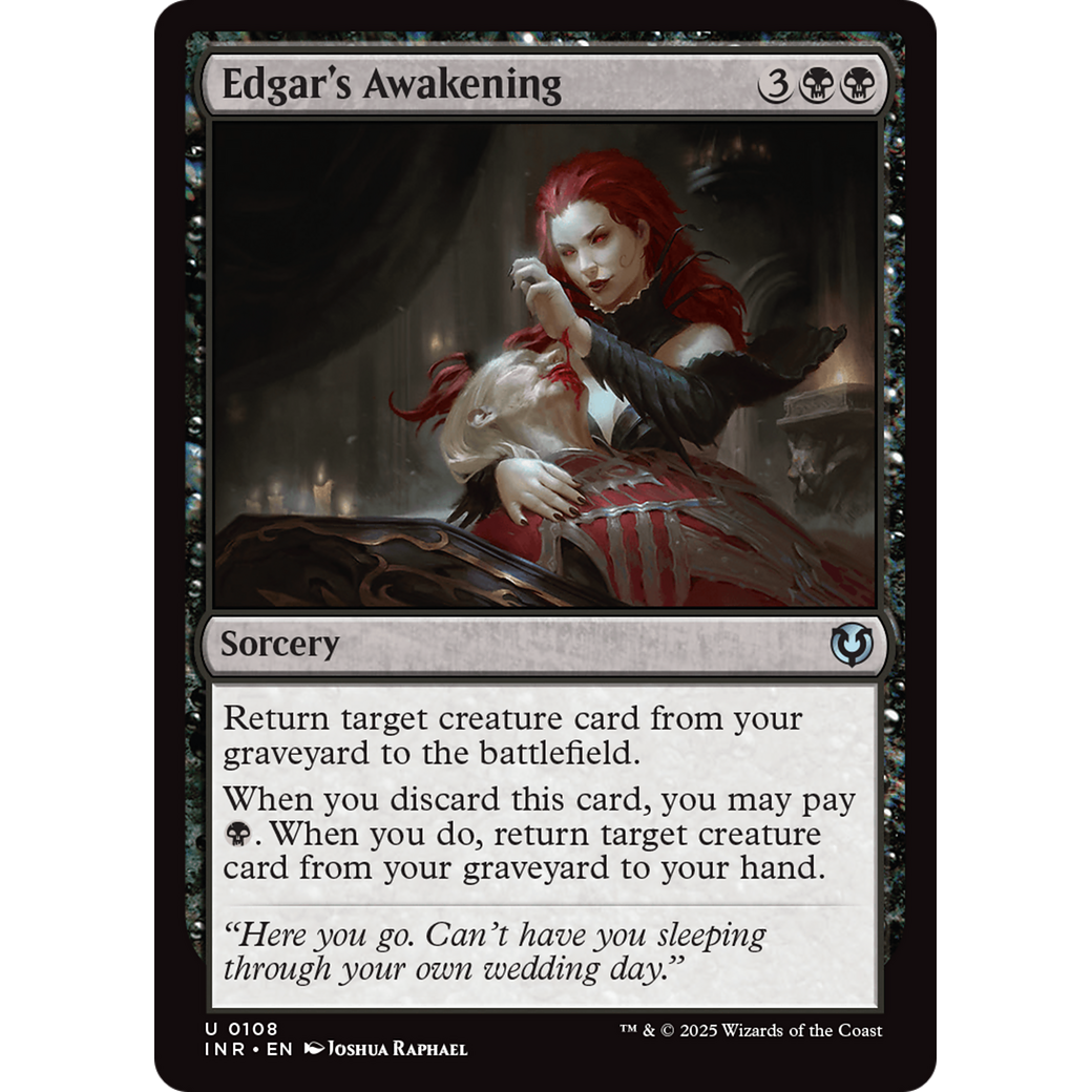 Edgar's Awakening (INR-108) - Innistrad Remastered Foil