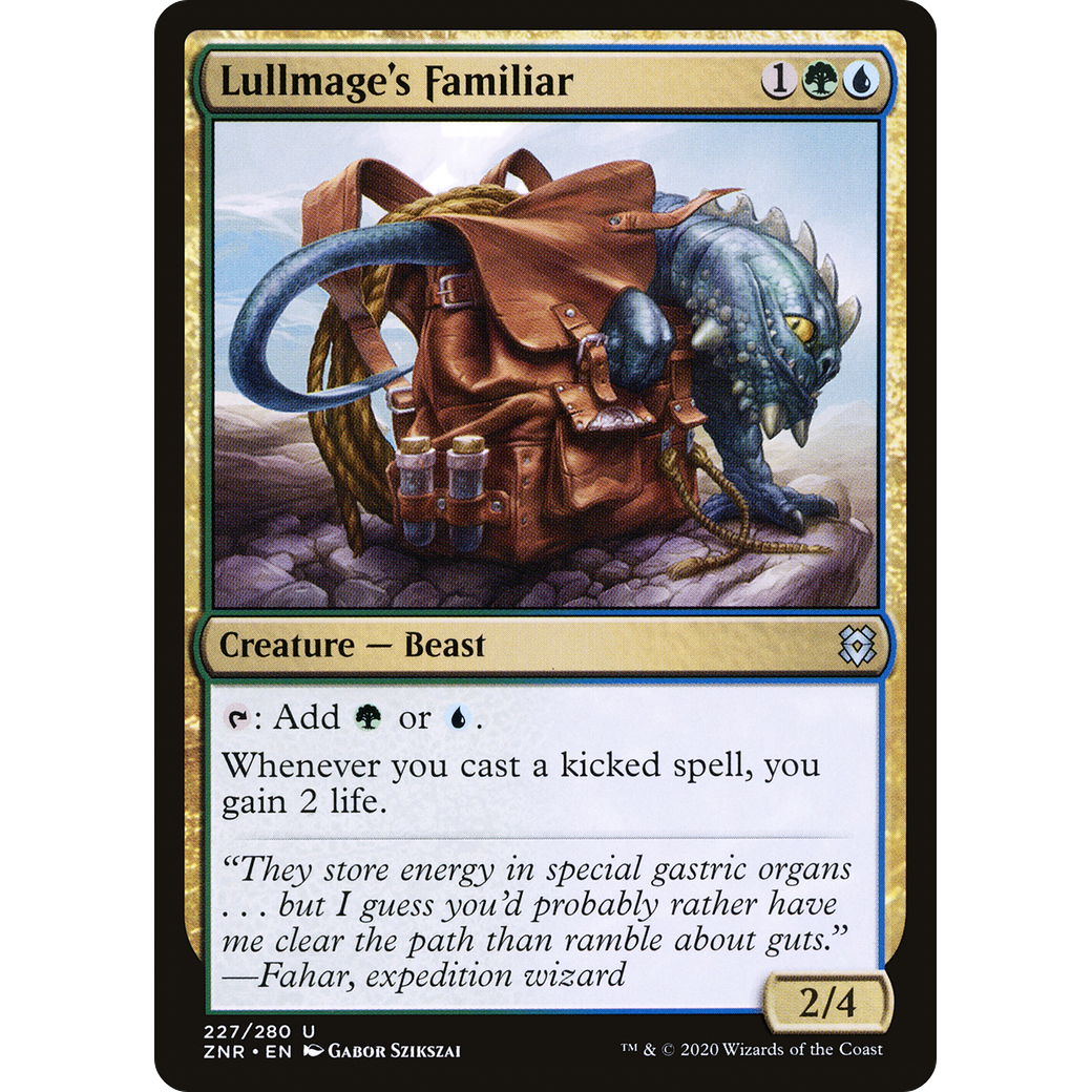Lullmage's Familiar (ZNR-227) - Zendikar Rising