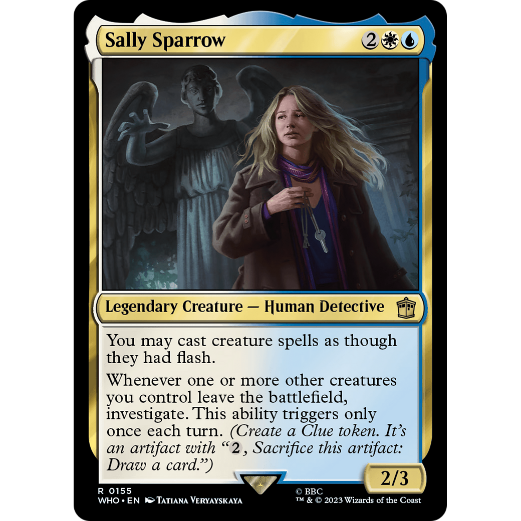 Sally Sparrow (WHO-155) - Doctor Who Foil