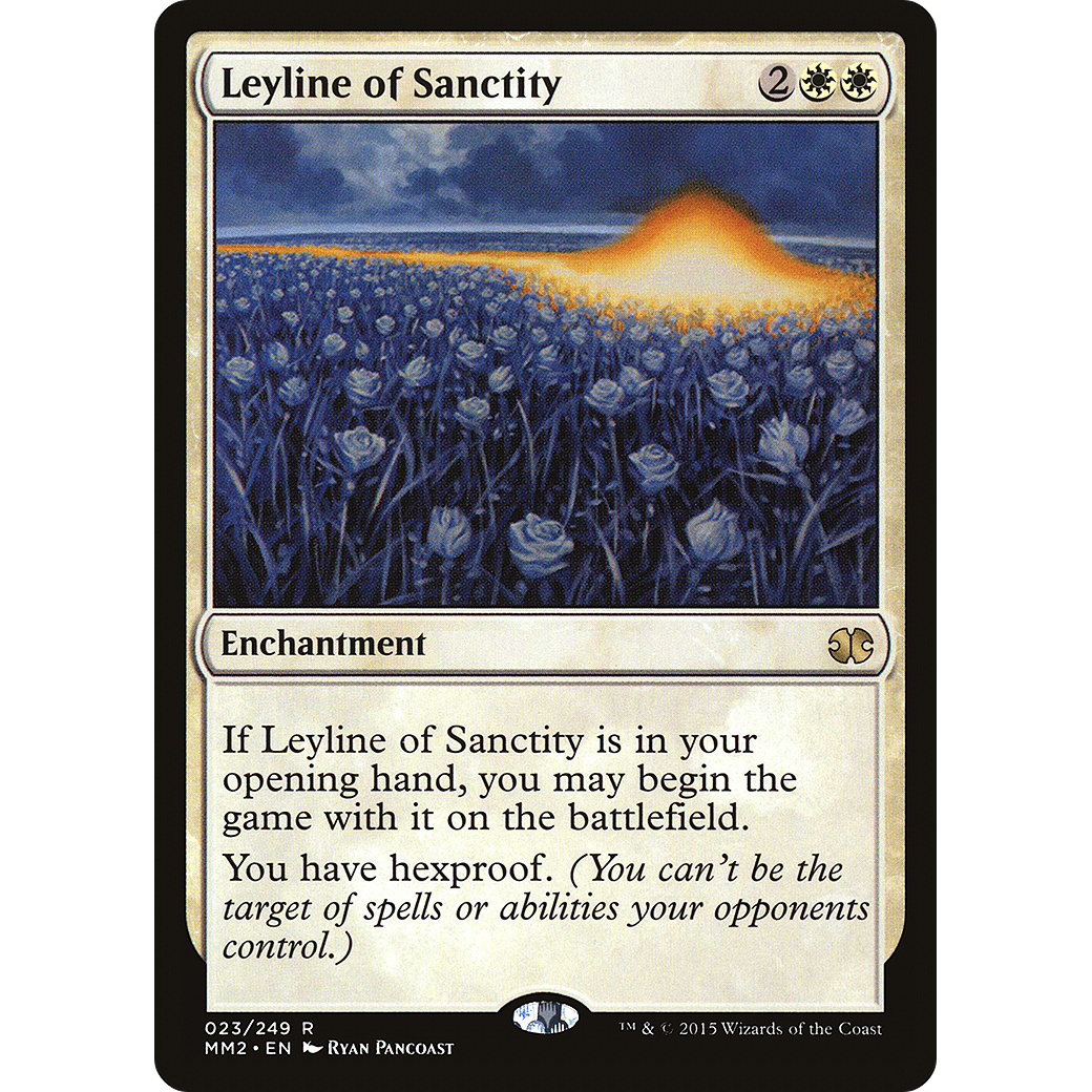 Leyline of Sanctity (MM2-023) - Modern Masters 2015