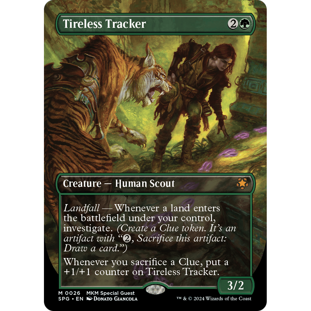 Tireless Tracker (Borderless) (SPG-026) - Special Guests (Borderless)