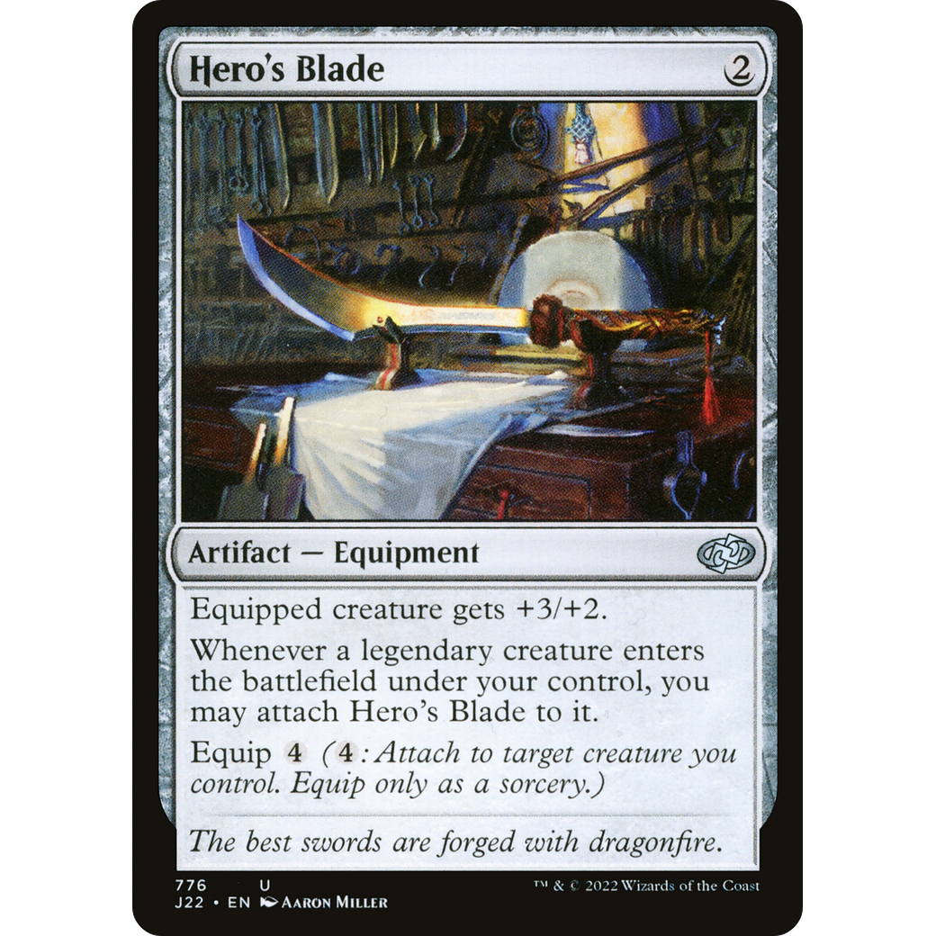 Hero's Blade (J22-776) - Jumpstart 2022