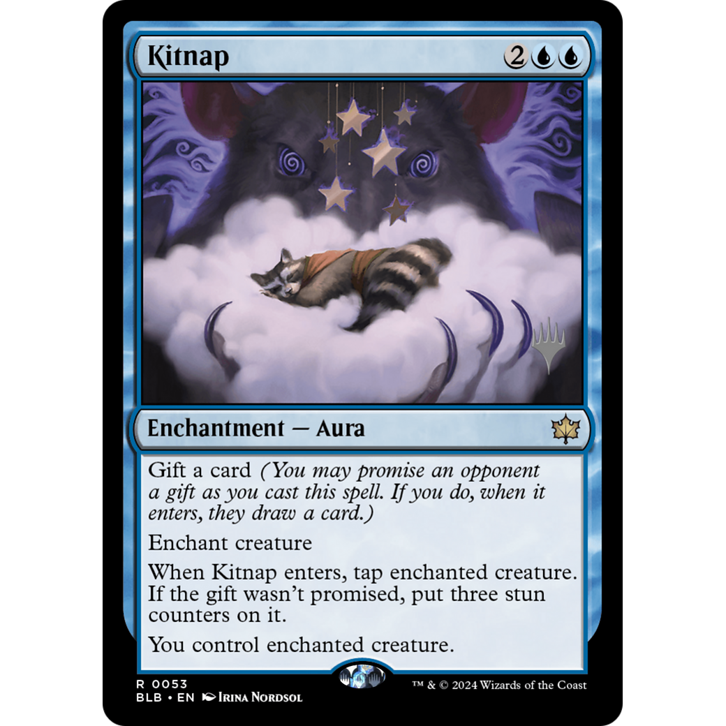 Kitnap (PPBLB-53P) - Bloomburrow Promos Foil