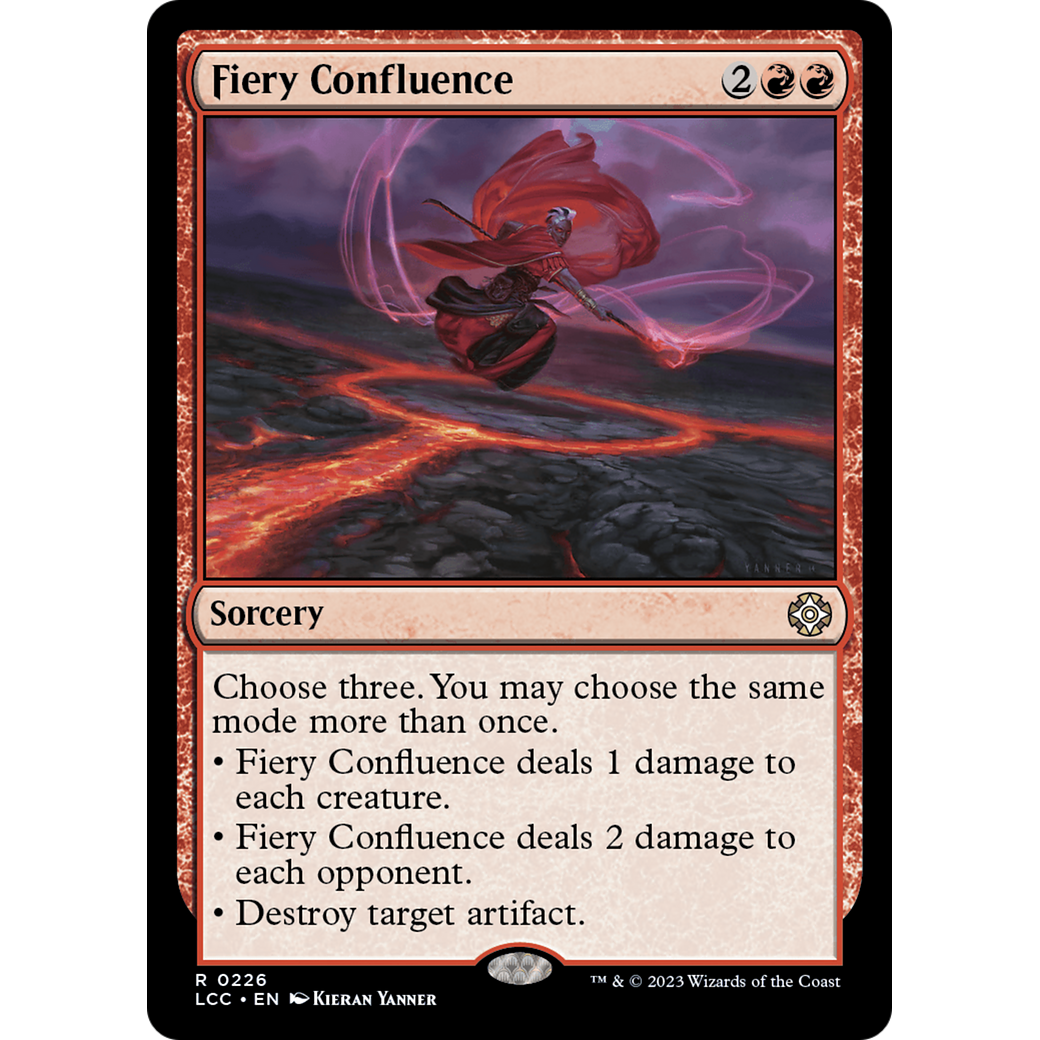 Fiery Confluence (LCC-226) - The Lost Caverns of Ixalan Commander