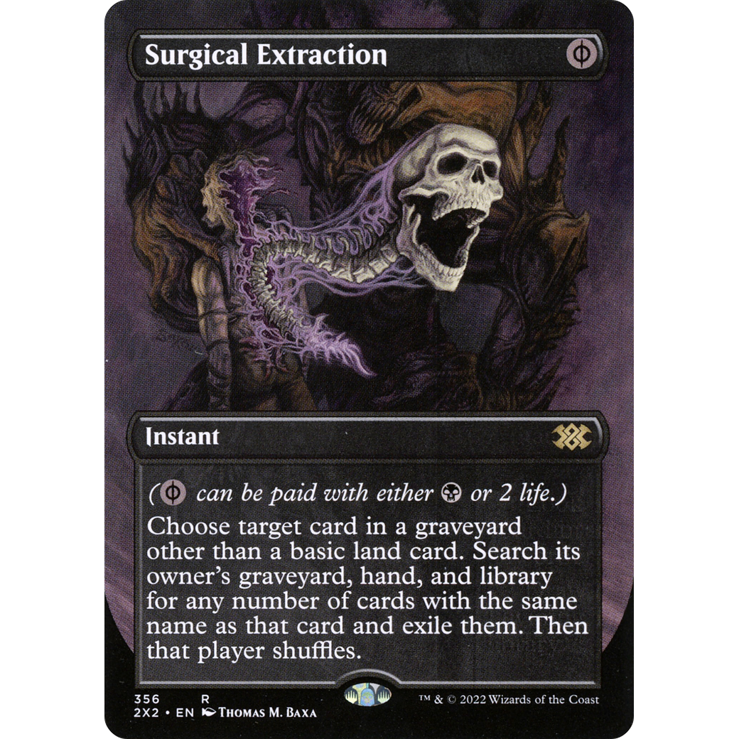 Surgical Extraction (Borderless) (2X2-356) - Double Masters 2022 (Borderless)