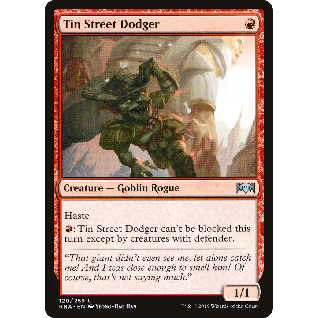 Tin Street Dodger (RNA-120) - Ravnica Allegiance Foil