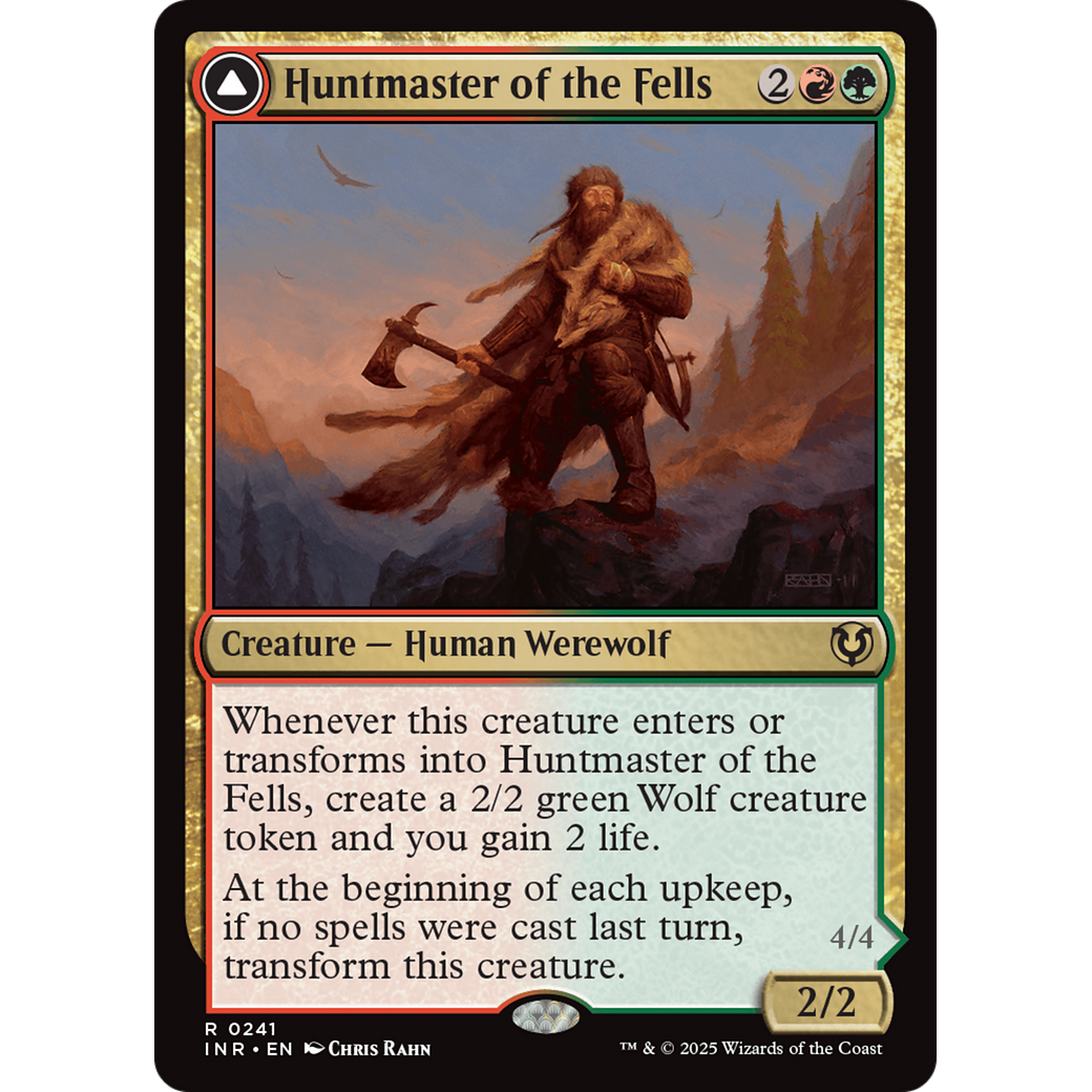 Huntmaster of the Fells // Ravager of the Fells (INR-241) - Innistrad Remastered