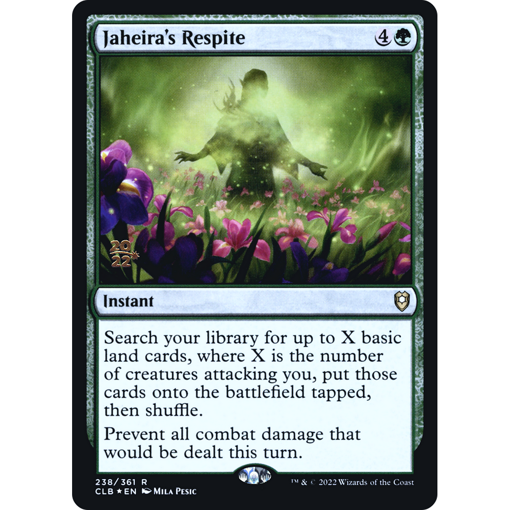 Jaheira's Respite (PRE-238S) - Battle for Baldur's Gate Promos Foil
