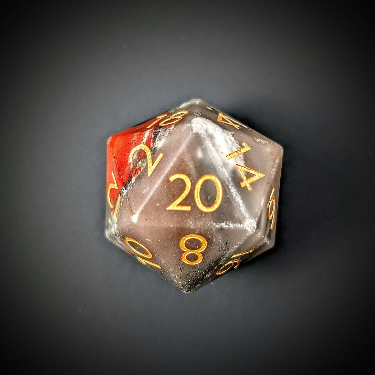 Blood Stone - 7 Piece Polyhedral Gemstone Dice Set