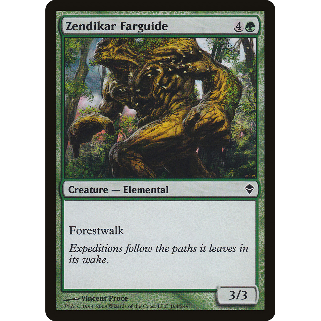 Zendikar Farguide (ZEN-194) - Zendikar Foil