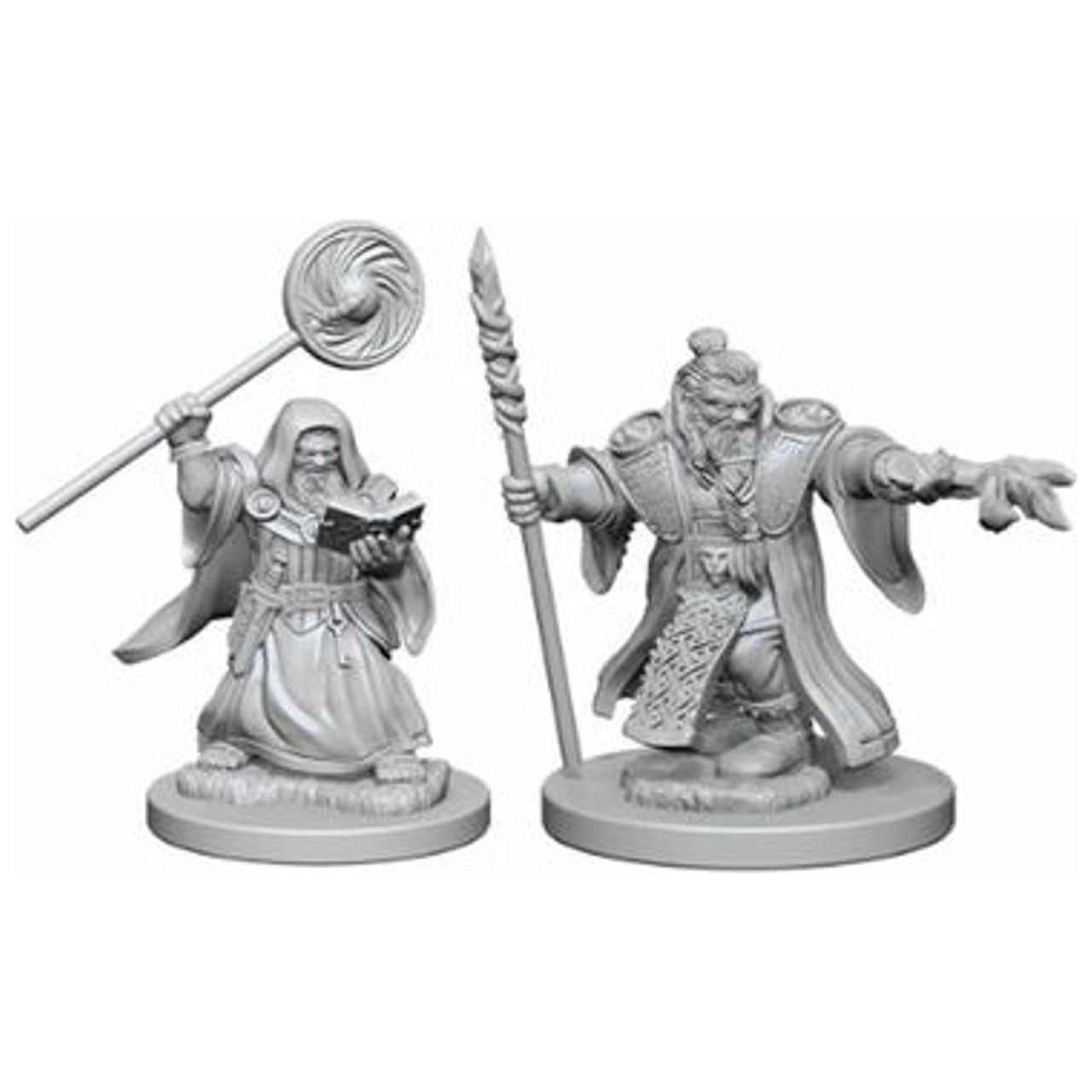 Male Dwarf Wizard Miniatures