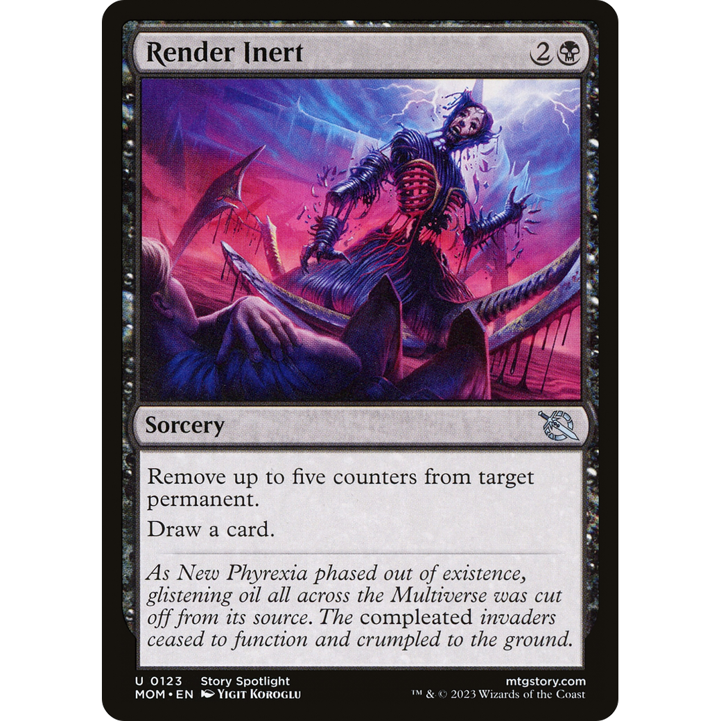 Render Inert (MOM-123) - March of the Machine Foil