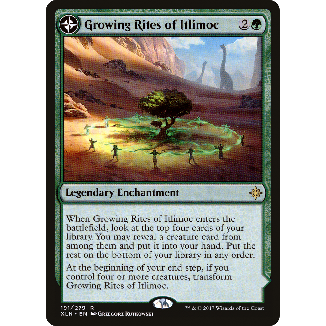 Growing Rites of Itlimoc (XLN-191) - Ixalan: (compasslanddfc)