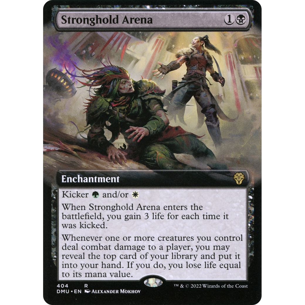 Stronghold Arena (Extended Art) (DMU-404) - Dominaria United: (Extended Art) Foil
